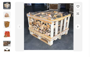 Briquettes de bois de chauffage |   Bois de chauffage en sciure de bois compressée séchée au four |   Bois de chauffage biomasse pour le chauffage - Product Image 2