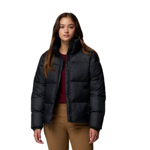 <b>Women</b> Modern Puffer <b>Coat</b> 315 GSM Nylon Quilted Insulated Winter Jacket Water Resistant <b>Lightweight</b> Warm Casual Urban OEM Private - Product Image 4