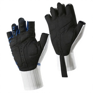 Guantes de Ciclismo de Medio Dedo para Hombre, Transpirables, Antideslizantes, de Poliamida y Nailon, para Ciclismo de Carretera, Deportes, Guantes de Agarre para Montar en Bicicleta - Product Image 4