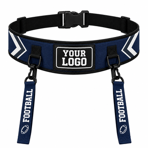Ceinture de football américain personnalisée avec drapeaux détachables, ceinture ajustable à la taille, logo d'équipe personnalisé, football personnalisé - Product Image 3