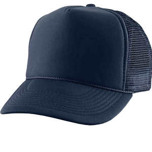 หมวกแก๊ปทรง Trucker 6 แผง ผ้าตาข่ายระบายอากาศ ปักลาย สำหรับวิ่ง ฮิปฮอป ปีกโค้ง สไตล์วินเทจ ยูนิเซ็กซ์ จากผู้ผลิต OEM - Product Image 1