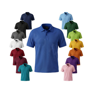 Camiseta Polo Personalizada en Color y Talla, de Alta Calidad para Hombre, Corte Clásico, Transpirable, de Algodón, Cómoda y Duradera, con Logotipo Personalizado - Product Image 1