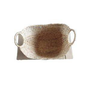 Manufacturer Modern Eco-Friendly Sustainable Multifunction <b>Storage</b> Baskets 3 Oval Water Hyacinth Fruit <b>Storage</b> <b>Bins</b> - Product Image 5