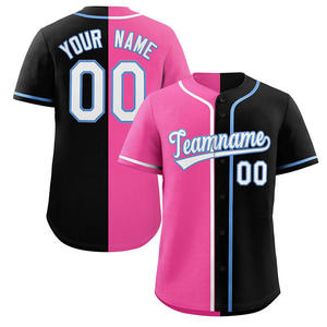Maillots de baseball personnalisés de haute qualité en gros, chemises de baseball, uniformes de softball personnalisés à prix abordable avec logo OEM - Product Image 2