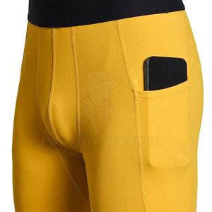 Durable Athletic Training Apparel Men Compression <b>Tights</b> For Running Gym Workout And Sports Activities - Product Image 6