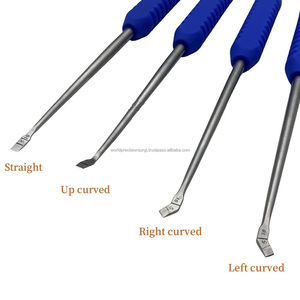 Kit chirurgical de précision mondiale pour la chirurgie orthopédique, ensemble de burins à os avec poignée en silicone pour usage vétérinaire et humain, tailles 5/10 mm, manuel - Product Image 3