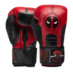 Gants de boxe à lacets de qualité supérieure pour entraînement de boxeur, avec logo personnalisé, pour la gym et le fitness, 14oz, 10oz, 16oz - Product Image 1