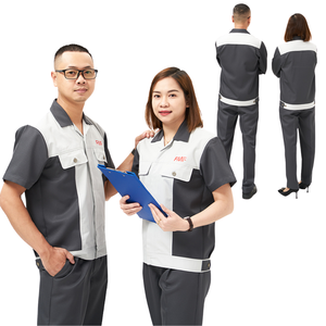 เสื้อแจ็กเก็ตกางเกงระบายอากาศได้เครื่องแบบทำงานปรับแต่งได้สำหรับวิศวกรช่างเชื่อมโรงงาน FMF - Product Image 1