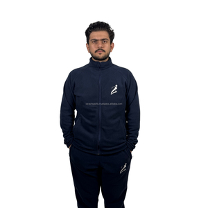 ชุดวอร์มแฟชั่นสำหรับผู้ชายผ้าคอตตอน100% ชุดวอร์มผ้าฟลีซแบบดึงหนาชุดวอร์มสำหรับผู้ชาย - Product Image 3