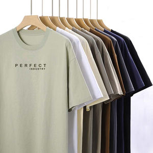 Camisetas de hombre de alta calidad, de algodón jersey, tela suave, cuello redondo, manga corta, logotipo personalizado, talla grande, estilo casual. - Product Image 6