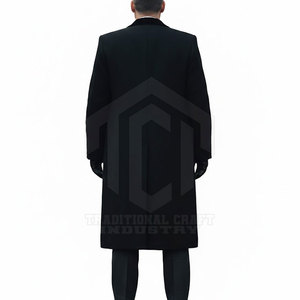 Manteau en Laine Respirant et Chaud de Haute Qualité pour Hommes – Vêtement d'Hiver Classique au Toucher Doux – Fournisseur en Gros - Product Image 2