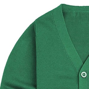 Logos brodés de qualité supérieure sur des pulls à col en V pour les sororités/fraternités/écoles/collèges/universités, logos sur des cardigans - Product Image 6