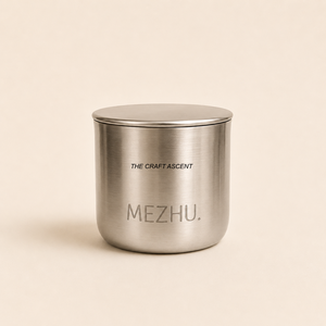 Modern Minimalist Stainless Steel <b>Candle</b> Jar With Airtight Lid Reusable Metal <b>Candle</b> Container for Scented Soy <b>Candles</b> For <b>Gifts</b> - Product Image 1