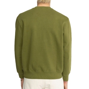 Nouveau Sweat-shirt Basique en Coton Mélangé à Col Rond Effet Délavé, Taille Personnalisée, 100% Coton, Prix de Gros Abordable pour Hommes 2026 - Product Image 5