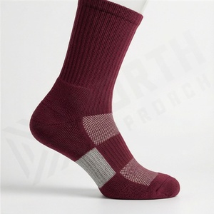 Calcetines de Senderismo para Hombre, Transpirables, con Amortiguación, que Absorben la Humedad, para Trekking, Deportivos, Cálidos, Duraderos, Suaves, Color Personalizado, en Pares - Product Image 3