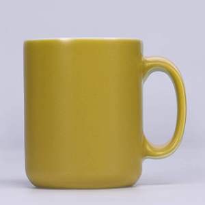 Taza de Cerámica Mate de Alta Calidad, Gran Capacidad, Diseño Antiguo con Motas, para Café o Té, Apta para Lavavajillas, Todos los Colores - Product Image 1