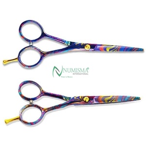 Stainless Steel Barber Scissors Fast Shipment Sharp Blade Tip for Hair Salon Supplies Available Bulk Quantity Pakistan Suppliers - Product Image 2