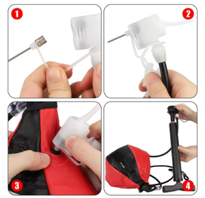 Balón de velocidad de doble extremo para boxeo, de cuero rojo y negro, accesorio duradero para fitness, para práctica en casa o gimnasio - Product Image 3