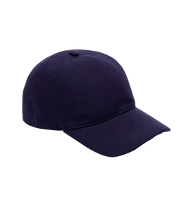 <b>Navy</b> Blue 6-Panel Baseball Cap Unisex Cotton Sporty Breathable Waterproof Fitted <b>Hat</b> Spring Summer Adult Size 56-58CM - Product Image 1