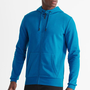 Sweats à capuche zippés élégants pour hommes, en tissu polaire doux, coupe confortable, tenue tendance pour l'hiver et la mode décontractée quotidienne - Product Image 1