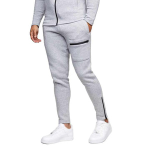 ชุดวอร์มผ้าฝ้ายผสมโพลีเอสเตอร์สั่งทำได้ เป็นมิตรกับสิ่งแวดล้อม ระบายอากาศได้ดี ชุดออกกำลังกาย ชุดลำลอง สตรีทแวร์ ขายส่งจากโรงงาน - Product Image 4