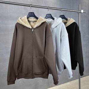 Sudadera con Capucha de Algodón Personalizada para Hombre, Suministro de Fábrica, Chaqueta con Capucha Premium, Producción de Ropa al por Mayor ODM - Product Image 5