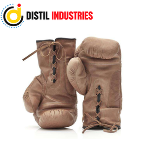 Guantes de Boxeo de Cuero Negro Premium, Impermeables, con Correa Ajustable |   Entrenamiento de Artes Marciales |   Gimnasio de Boxeo, Muay Thai y MMA - Product Image 3