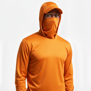 Vêtements de pêche pour hommes UPF 50+ Imperméables Séchage rapide Respirants Spandex/Polyester Personnalisables Shorts de pêche à manches longues - Product Image 3