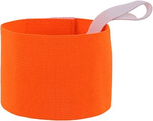 Brazaletes de Capitán de Fútbol Elásticos Reutilizables Personalizados de Alta Calidad al por Mayor, Brazaletes de Entrenamiento de Fútbol de Tela Suave Personalizados - Product Image 1