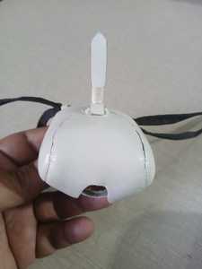 Capucha de Cetrería Estilo Árabe Ligera, Capucha de Cuero Blanca, Disponible en Todas las Tallas de 0.5 a 5 - Product Image 2