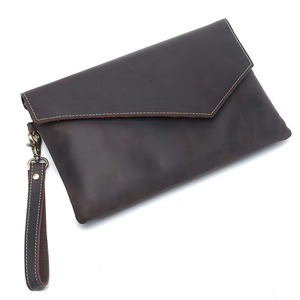 Business Modern Vintage Durable Genuine Leather Sling Waterproof <b>Laptop</b> <b>Sleeve</b> with Handle Closure for Daily Use LS-0233 - Product Image 5