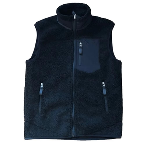 เสื้อกันลมกันน้ำสำหรับผู้ชายเสื้อแขนกุดผ้าฟลีซขั้วโลกเสื้อผ้าสวมใส่ด้านนอกสไตล์ลำลอง - Product Image 1