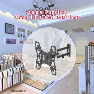 Supporto e carrello per TV da 55 pollici TMX9003, staffa regolabile da parete con supporto girevole - Product Image 4