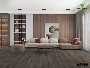 Suelo SPC Rígido Moderno VFLOOR, Resistente al Agua, Anti-Rayones, Sistema de Clic, Planchas Medianas, Garantía de 5 Años - Product Image 1