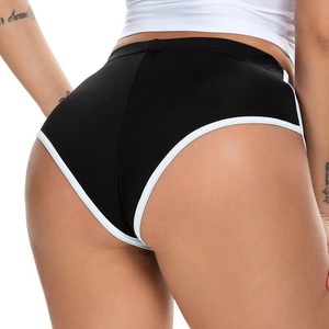 Shorts d'été taille mi-haute pour femme, élastiques, respirants, écologiques, séchage rapide, style sportif décontracté, design bikini, vente en gros - Product Image 3