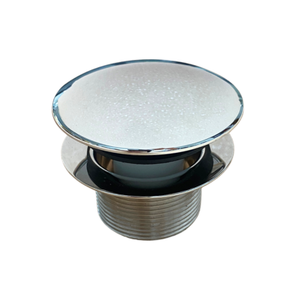 PSP0061 Bonde de baignoire à visser 1-1/2 po en zinc/plastique, design traditionnel - Product Image 1