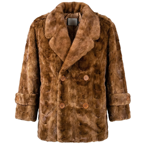 Manteau de luxe en fausse fourrure pour femme, hiver, manches longues, chaud, en peluche, style mode, sur mesure OEM ODM, vente en gros, vêtement d'extérieur haut de gamme - Product Image 6