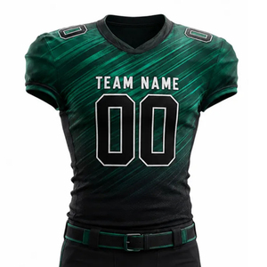 Uniforme de Fútbol Americano Personalizado con Logotipo, Unisex, Corto, Tela Suave, Transpirable, Absorbe la Humedad, Diseño Personalizado, Venta en Línea - Product Image 4