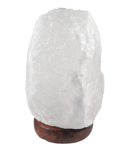 Lámpara de Sal del Himalaya, Decoración 100% Natural, Lámpara de Sal Blanca del Himalaya Tallada a Mano con Diseño de Amor para Decoración del Hogar y la Habitación - Product Image 3