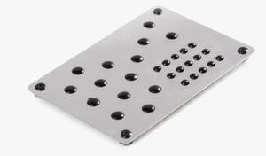 Precision Ground <b>Tooling</b> Plate with Grid Holes for CNC Milling - Product Image 3