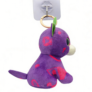 Jouet sensoriel licorne en peluche personnalisé pour poussette, jouet à mâcher doux et moelleux en forme de licorne avec anneau en bois, cadeau de naissance - Product Image 2