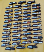 Couteaux de chasse en acier Damas faits à la main, manche en bois Pakka pleine longueur, pointe clip, garantie 3 ans, qualité industrielle OEM, vente en gros