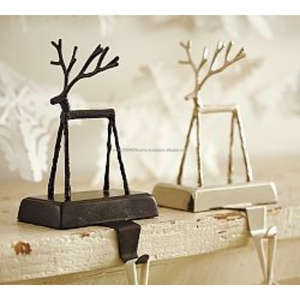 Manifiesta tu Navidad con nuestros exclusivos soportes para medias Base de mármol Última llegada Increíbles ganchos o soporte para medias Plata/Oro - Product Image 2