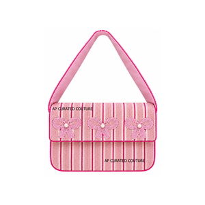 Bolso Bandolera de Verano para Mujer, Estilo Bohemio, con Cuentas de Frutas Naranjas, Hecho a Mano, Gran Capacidad, Cierre de Botón - Product Image 6