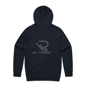 Pulls à capuche brodés en polaire d'hiver de luxe 100% coton de haute qualité pour tie-dye uni gaufré personnalisé OEM - Product Image 2