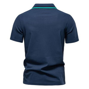 เสื้อยืดคอตตอนผู้ชายแบบสั่งทำได้ ไซส์ใหญ่ ระบายอากาศได้ดี แขนสั้น ผ้าถัก ทอเรียบ สีพื้น สำหรับกอล์ฟ พิมพ์ลายแบบซับลิเมชั่น สไตล์โกธิค สตรีทแวร์ - Product Image 6