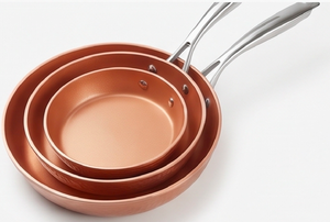 Hand Made Metal Sauce <b>Pans</b> With <b>Handle</b> Kitchenware Items Suitable For Home Hotel And Restaurant Use Heavy Copper <b>pans</b> - Product Image 3
