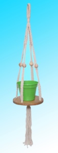 Pot de jardin moderne en métal écologique de style nordique, 4 pouces, pour extérieur, intérieur, pot suspendu - Product Image 3