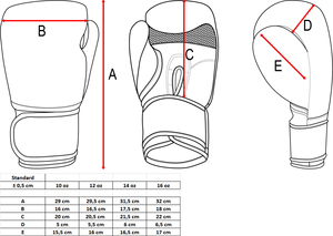 Guantes de Boxeo de Cuero con Impresión Personalizada OEM, Equipo de Entrenamiento de Muay Thai, Equipo de Sparring Profesional, Transpirable, Duradero, Impermeable y Ajustable - Product Image 6