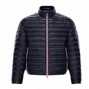 Chaqueta acolchada personalizada de alta calidad color azul marino para unisex, transpirable, a prueba de viento, informal, para hombre, para uso en invierno. - Product Image 4